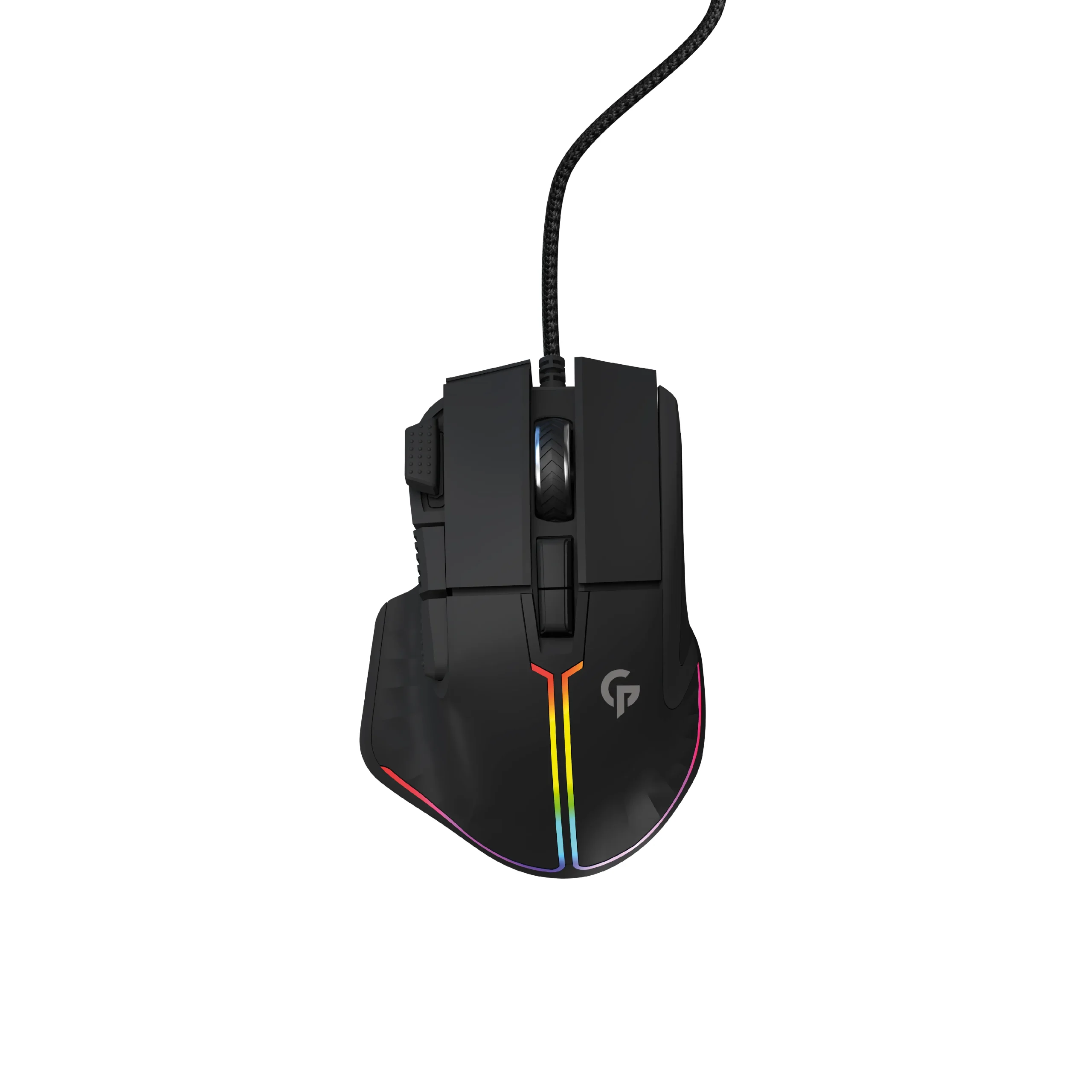 ماوس سیمی 8 بعدی RGB - مشکی - برند پرودو گیمینگ Porodo gaming ماوس سیمی 8 بعدی RGB - مشکی - برند پرودو گیمینگ Porodo gaming - تصویر 1