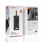 شارژر فوق سریع دو جهته 130 واتی 20000MAH با 100 سانتی متر قابل جمع شدن - برند پرودو Porodo - تصویر 2