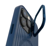کیف سیلیکونی LIVIA TPU برای iPhone 16 PRO - BLUE - برند لِوِلو Levelo - تصویر 12