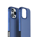 کیف چرمی CUIR TWO TONE برای iPhone 16 PRO MAX- BLUE - برند لِوِلو Levelo - تصویر 6