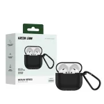 کیف سیلیکونی سری BERLIN برای AIRPODS 4 - مشکی - برند گرین لاین Green lion - تصویر 4