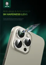 لنز دوربین TRIO برای IPHONE 16 PRO/PRO MAX - CLEAR - برند گرین لاین Green lion - تصویر 10