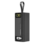 شارژر فوق سریع دو جهته 130 واتی 20000MAH با 100 سانتی متر قابل جمع شدن - برند پرودو Porodo - تصویر 3