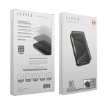 محافظ صفحه نمایش 2.5 بعدی SILK PRINT SILICONE EDGE PRIVACY SREEN FOR IPHONE 16PRO - برند لِوِلو Levelo - تصویر 8