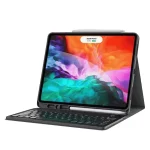 کیف چرمی ممتاز سبز با صفحه کلید بی سیم (انگلیسی/عربی) برای اپل آی پد - برند گرین لاین Green lion - تصویر 4