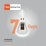 پخش کننده آروما سبک زندگی - سفید - برند پرودو Porodo - تصویر 3