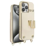 کیف چرمی SERENA برای آیفون 16 PRO MAX - بژ - برند لِوِلو Levelo - تصویر 16