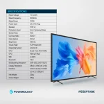 تلویزیون آندروید ضد انفجار 55 اینچی 4K - تلویزیون Android BLACKF - سیاه - برند پاورولوژی Powerology - تصویر 9