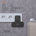 چندراهی دیواری پرودو مدل PD-FWCH026 رنگ مشکی