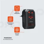 شارژر دیواری پرودو مدل PD-FWCH044EU رنگ مشکی