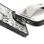 CASE GRIPSTAND MORPHIX با نگهدارنده کارت برای IPHONE 16 PRO - WHITE - برند لِوِلو Levelo - تصویر 10