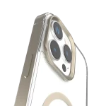 CLAIRE با قاب سپر آلومینیومی برای iPhone 16 PRO - TITANIUM - برند لِوِلو Levelo - تصویر 4