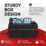 صندوق عقب خودرو ORGANIZER 57L - مشکی - برند گرین لاین Green lion - تصویر 2