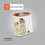 پاپ کورن ساز مخزن جداشدنی LIFETSYLE 1200W - سفید و نارنجی - برند پرودو Porodo - تصویر 13