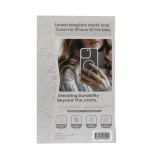 کیس انفرادی MAGSAFE مات برای iPhone 16 PRO MAX - WHITE - برند لِوِلو Levelo - تصویر 15