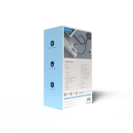 GAN PD65W شارژر دو پورت + شارژر کابلی با کابل جمع شونده - سفید - برند پاورولوژی Powerology - تصویر 3