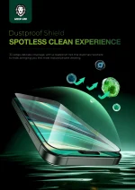 محافظ صفحه DIEGO PET HD برای آیفون 16 PRO - CLEAR - برند گرین لاین Green lion - تصویر 8