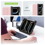 کیف ممتاز HOGO با جای مداد برای iPad 9 10.2 اینچ - صورتی - برند گرین لاین Green lion - تصویر 4