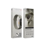 بند ساعت SKYWEAVE برای اپل واچ 49/46 میلی متر - تیتانیوم - برند لِوِلو Levelo - تصویر 2