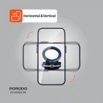 ماگساف قابل حمل با مکش خلاء برقی چند منظوره تاشو و قابل چرخش - برند پرودو Porodo - تصویر 12