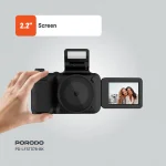 دوربین MINI LIFESTYLE با کارت حافظه 64 گیگابایت - مشکی - برند پرودو Porodo - تصویر 10