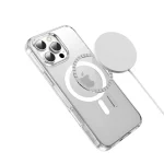 MAGSAFE CRYSTAL CLEAR CASE IPHONE 16 PLUS - CLEAR - برند گرین لاین Green lion - تصویر 7