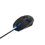 ماوس LED سیمی 7 بعدی 8000 DPI - مشکی - برند پرودو گیمینگ Porodo gaming - تصویر 6