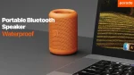 اسپیکر بلوتوث قابل حمل SOUNDTEC ضد آب IP65 - نارنجی - برند پرودو Porodo - تصویر 4