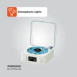LIFESTYLE WAVE WHITE NOISE SPEAKER BLUETOOTH 1500MAH - WHITE - برند پرودو Porodo - تصویر 11