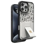 CASE GRIPSTAND MORPHIX با نگهدارنده کارت برای IPHONE 16 PRO - WHITE - برند لِوِلو Levelo - تصویر 16