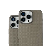 کیف چرمی CUIR TWO TONE برای iPhone 16 PRO MAX- GRAY - برند لِوِلو Levelo - تصویر 7