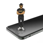 محافظ صفحه GREEN 3D SECURITY PRO HD GLASS برای آیفون 12 PRO MAX 6.7 اینچی - مشکی - برند گرین لاین Green lion