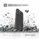 قاب OX CARBON FOR IPHONE 16 PRO - BLACK - برند لِوِلو Levelo - تصویر 6