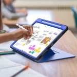 کیف LUXORA IPAD 10.9 اینچی 2022 - آبی - برند لِوِلو Levelo - تصویر 7