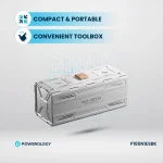 ست ابزار پیچ گوشتی برقی 180 اینچی - مشکی - برند پاورولوژی Powerology - تصویر 8