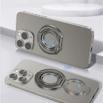 نگهدارنده حلقه تلفن لوسیو 2 در 1 - تیتانیوم - برند لِوِلو Levelo - تصویر 4