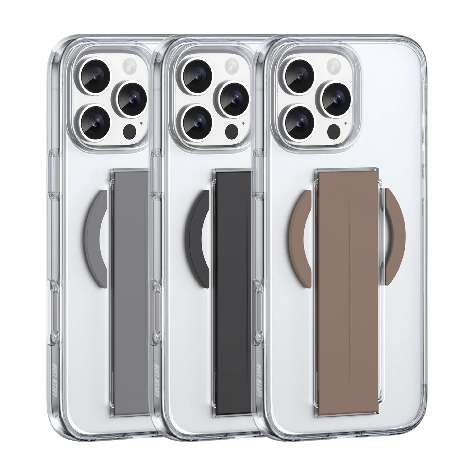 MAGSAFE GRIP CASE IPHONE 16 PRO - NATURAL TITANIUM - برند گرین لاین Green lion MAGSAFE GRIP CASE IPHONE 16 PRO - NATURAL TITANIUM - برند گرین لاین Green lion - تصویر 1