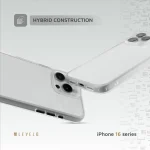 CASE SOLO FOR IPHONE 16 PRO MAX - WHITE - برند لِوِلو Levelo