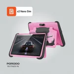 تبلت 10.1 اینچی SMART 2.4G 4000MAH 2+64 گیگابایت - صورتی - برند پرودو Porodo - تصویر 14