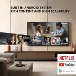 تلویزیون اندروید 65 اینچ ضد انفجار 4K - مشکی - برند پاورولوژی Powerology - تصویر 11