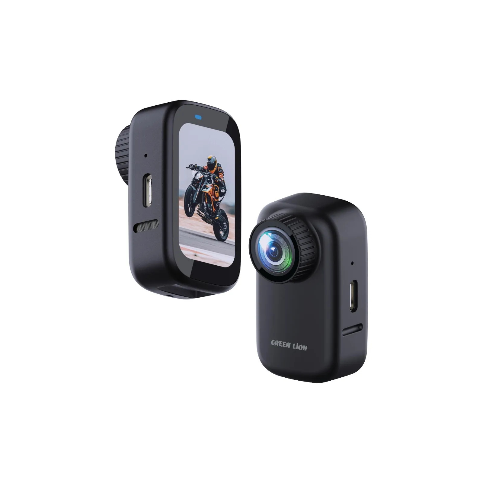 دوربین مینی اکشن - مشکی - برند گرین لاین Green lion دوربین ثبت وقایع گرین لاین مدل Mini Action Camera - تصویر 1