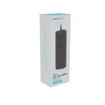 سوکت آبی 6 AC با پورت USB-A X2 USB-C X4 انگلستان (سیم 3M) - مشکی - برند پرودو Porodo - تصویر 8