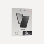 CASE CONVER CLEAR BACK HYBRID IPAD AIR 11" 2024 - BLACK - برند لِوِلو Levelo - تصویر 10