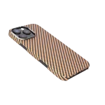 SERGEI 1500D ARAMID FIBER CASE برای iPhone 16 PRO MAX - DESERT ROSE - برند لِوِلو Levelo - تصویر 11