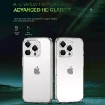 CRYSTAL CLEAR CASE IPHONE 16 PLUS - CLEAR - برند گرین لاین Green lion - تصویر 2