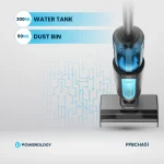 جارو شارژی 2IN1 با جاروبرقی - مشکی - برند پاورولوژی Powerology - تصویر 11