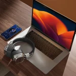 هدفون SOUNDTEC VINTAGE - مشکی/نقره ای - برند پرودو Porodo - تصویر 7