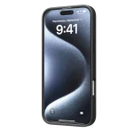 CASE GRIPSTAND MORPHIX با جای کارت برای IPHONE 16 PRO - مشکی - برند لِوِلو Levelo - تصویر 14