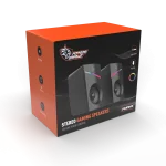 بلندگوهای سیمی 1.1M RGB - مشکی - برند پرودو گیمینگ Porodo gaming - تصویر 11