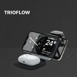 شارژر بی سیم TRIOFLOW 3 در 1 - خاکستری - برند لِوِلو Levelo - تصویر 19